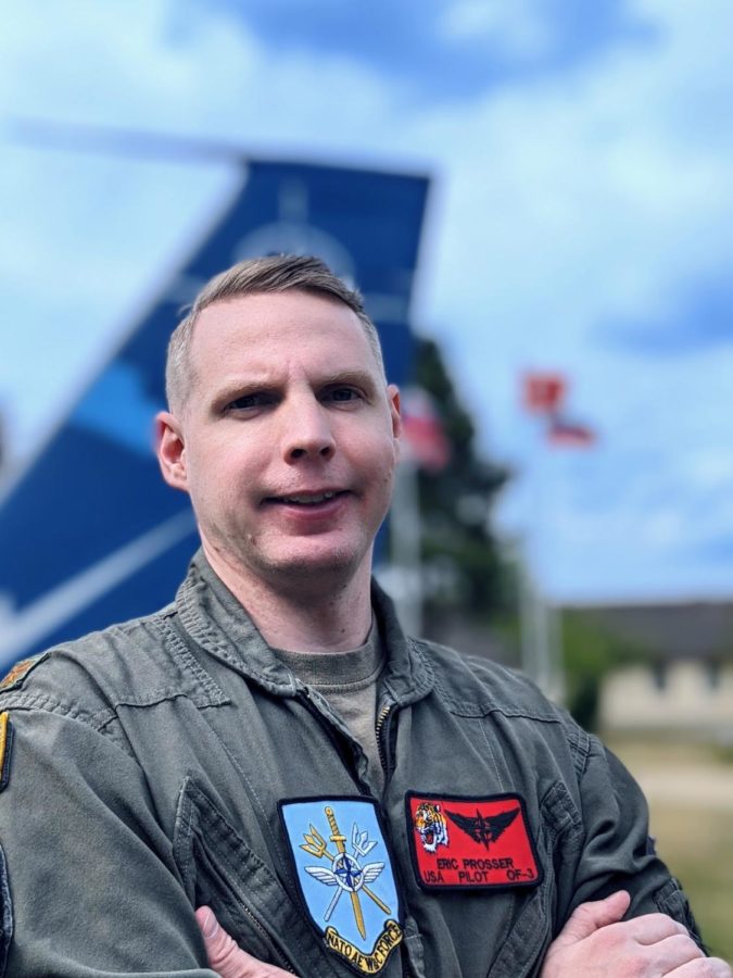 Current Skillbridge Intern and Major in the U.S. Air Force Eric Prosser.