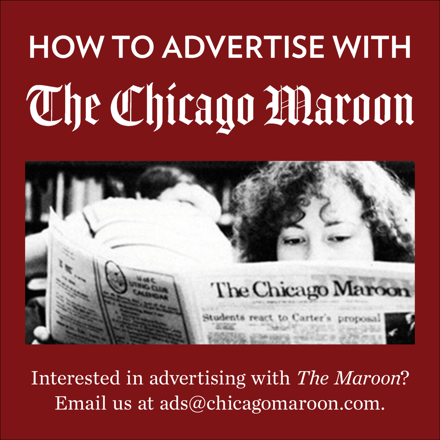 How to Advertise with the Maroon