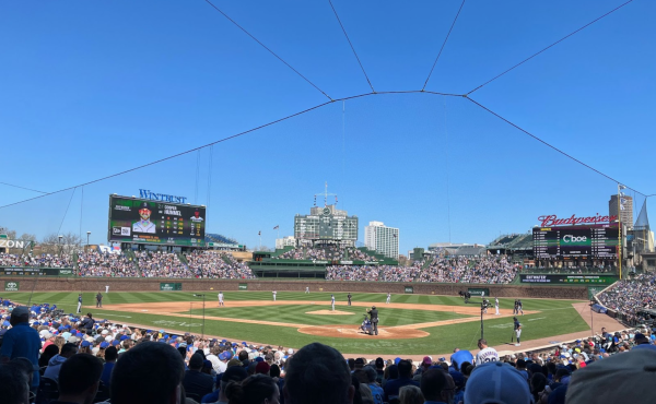 The Cubs take on the Seattle Mariners during April 2023.