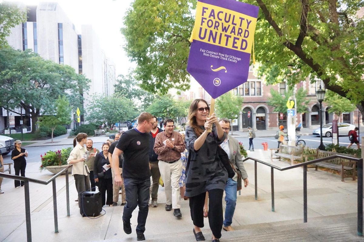 Faculty Forward Delivers Petition to UChicago Administration, Demands Wage Increases and Fairer Contracts