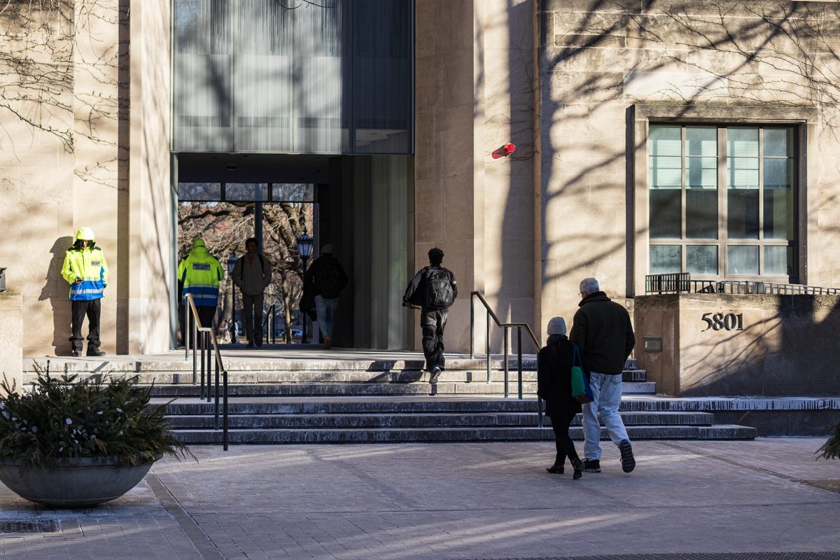 Edward H. Levi Hall, which houses many of the University's administrative offices. 