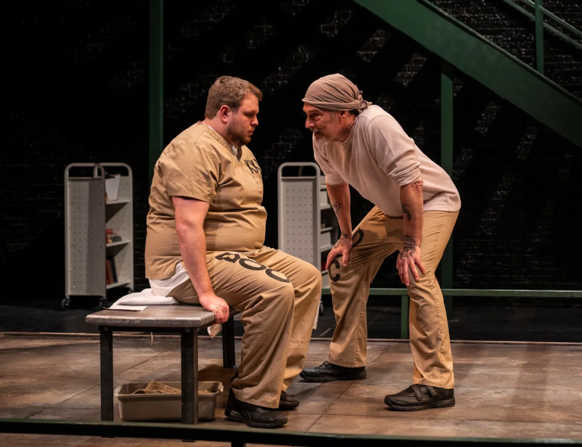 Gene (Thomas Gibson) lectures the titular Henry Johnson (Daniil Krimer) about gender, wisdom, and justice.
 
Image courtesy of Michael Brosilow