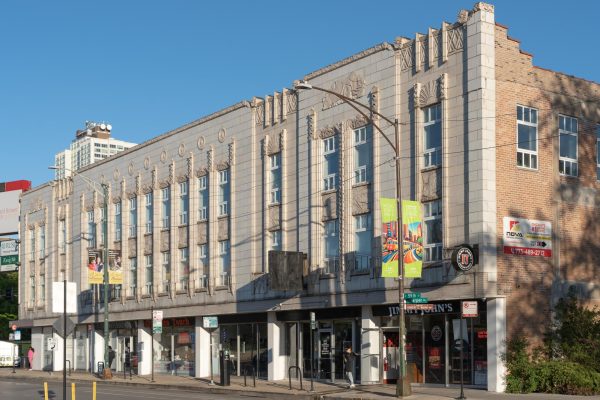 The Deco Arts Building at 55th Street and South Lake Park Avenue houses the Chicago Center for HIV Elimination.