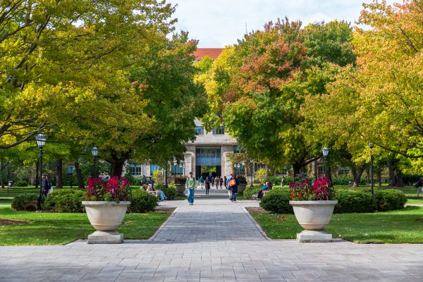 The main quad.