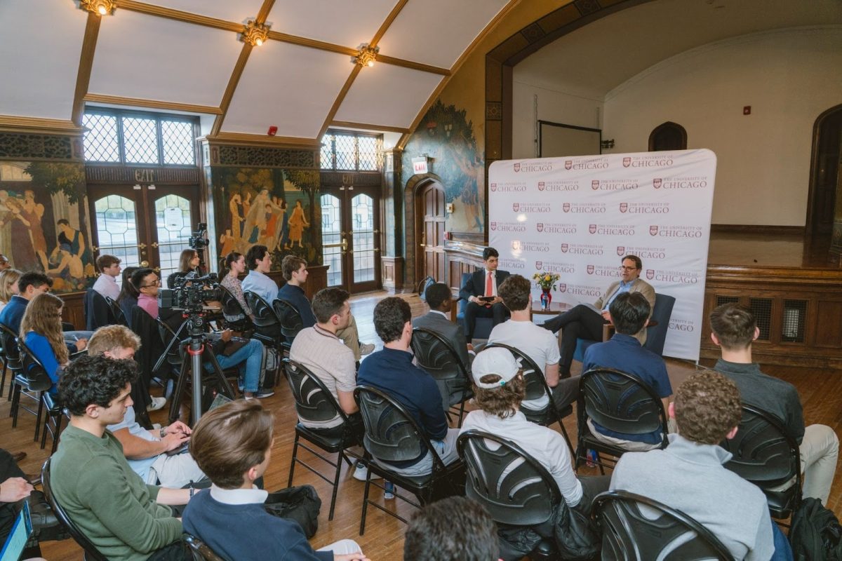 RIG Speaker Series event with industry professional Steve Luthman. Courtesy of Alec Boyajian.