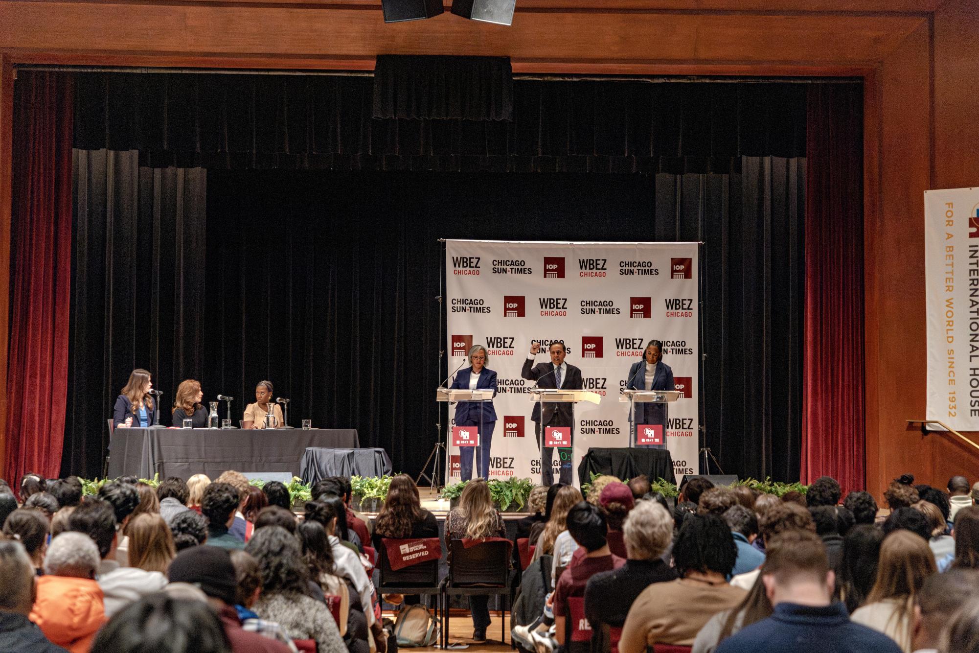Democratic Senate Candidates Debate ICE, Campaign Funding at I-House Ahead of Primary