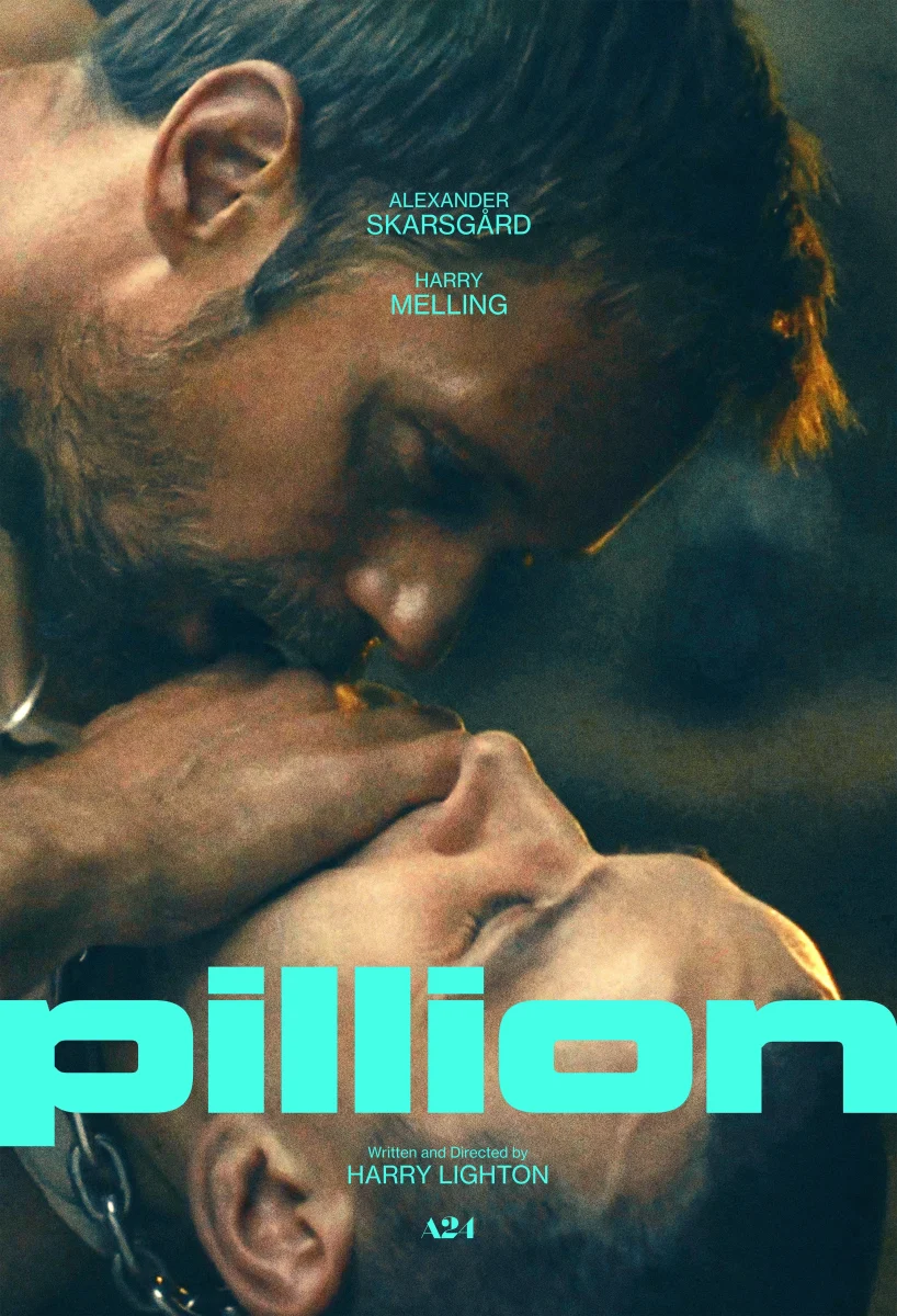 The poster for Pillion. Courtesy of A24.