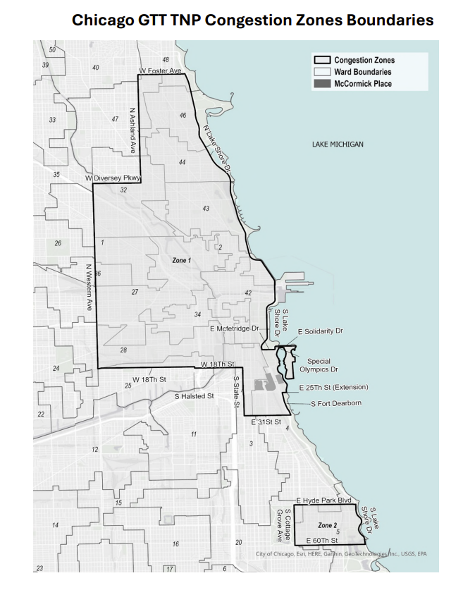 Chicago Expands Rideshare “Congestion Zone” Fee to Include Hyde Park