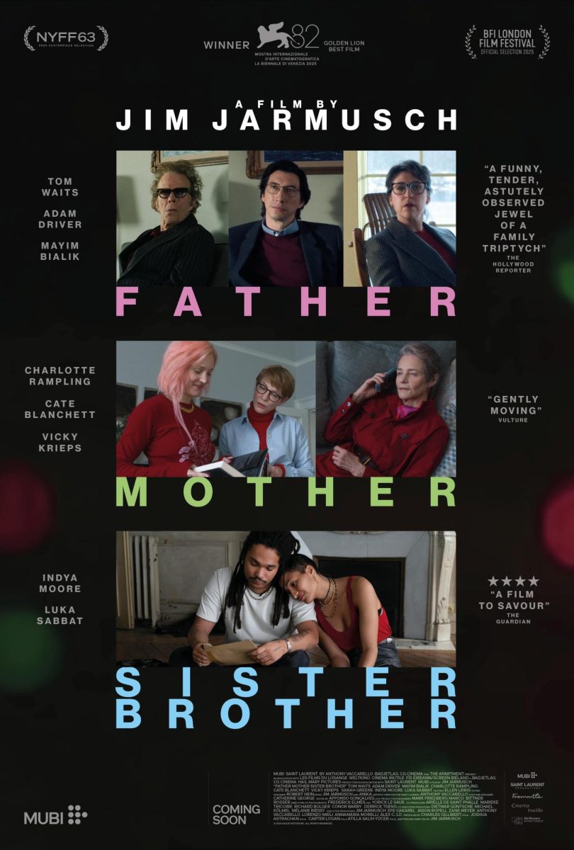 The poster for Father Mother Sister Brother. Courtesy of Mubi.