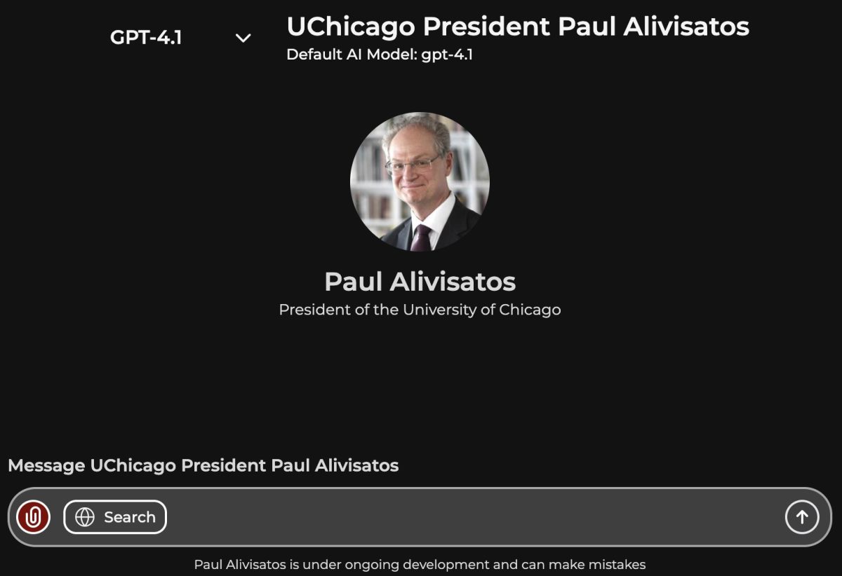 April Fools: Alivisatos to Be Replaced by AI Chatbot