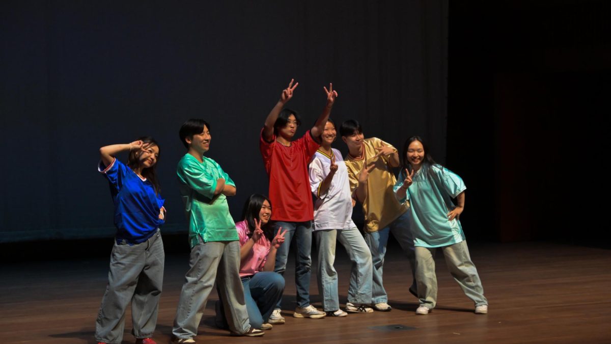 Fourth-year KSO members perform a dance routine, the final performance of the Culture Show.