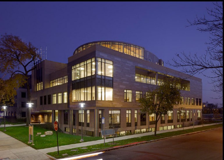 The Chicago Theological Seminary building at 1407 East 60th Street. Courtesy of the University of Chicago.